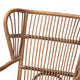 bali & pari Lamaria Modern Bohmenian Natural Brown Antique Rattan Armchair WHI-DC9099-Rattan-CC