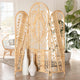 bali & pari Nadra Modern Bohemian Natural Brown Rattan Room Divider WHI-DIV006-Rattan-Natural-RD