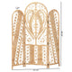 bali & pari Nadra Modern Bohemian Natural Brown Rattan Room Divider WHI-DIV006-Rattan-Natural-RD