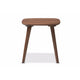 Baxton Studio Dahlia Mid-Century Modern Walnut Wood End Table WHI-Dahlia-Walnut-ET