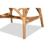 bali & pari Delta Modern and Contemporary Natural Finished Rattan Dining Chair WHI-Delta-Natural-DC