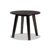 Baxton Studio Derya Modern Transitional Grey Fabric Upholstered and Dark Brown Finished Wood 5-Piece Dining Set