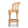 bali & pari Diana Modern and Contemporary Natural Finished Rattan Counter Stool WHI-Diana-Natural-CS