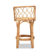 bali & pari Diana Modern and Contemporary Natural Finished Rattan Counter Stool WHI-Diana-Natural-CS