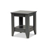 Baxton Studio Audra Modern and Contemporary Grey Finished Wood Living Room End Table WHI-ET8000-Grey-ET