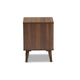 Baxton Studio Sami Mid-Century Modern Walnut Finished Wood End Table WHI-ET8001-Columbia-Walnut-ET
