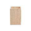 Baxton Studio Hale Modern and Contemporary Oak Finished Wood 1-Door Nightstand WHI-ET8003-Oak-NS
