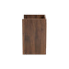 Baxton Studio Hale Modern and Contemporary Walnut Brown Finished Wood 1-Door Nightstand