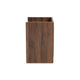 Baxton Studio Hale Modern and Contemporary Walnut Brown Finished Wood 1-Door Nightstand