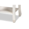 Baxton Studio Gabrielle Traditional French Country Provincial White-Finished 2-Drawer Wood End Table WHI-ETASW-06-White-ET