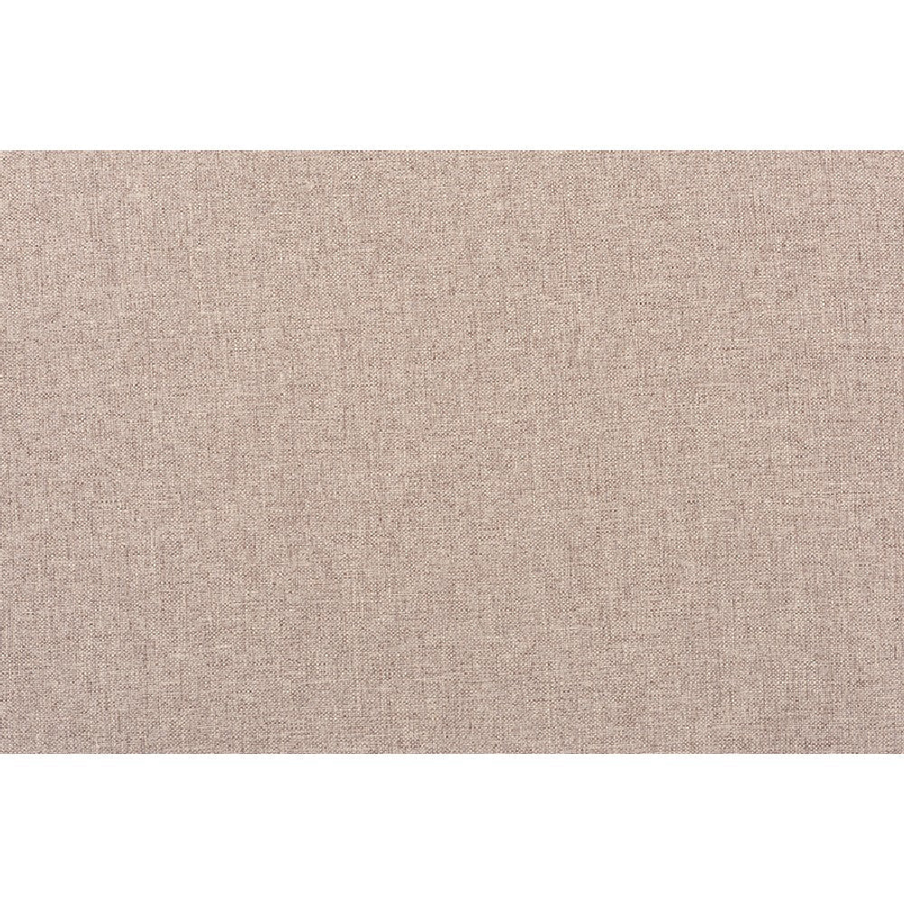 Baxton Studio Eira Modern Sand Fabric and Dark Brown Finished Wood 5-Piece Dining Set