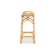 bali & pari Elgon Modern Bohemian Natural Brown Rattan Counter Stool WHI-Elgon-Rattan-CS