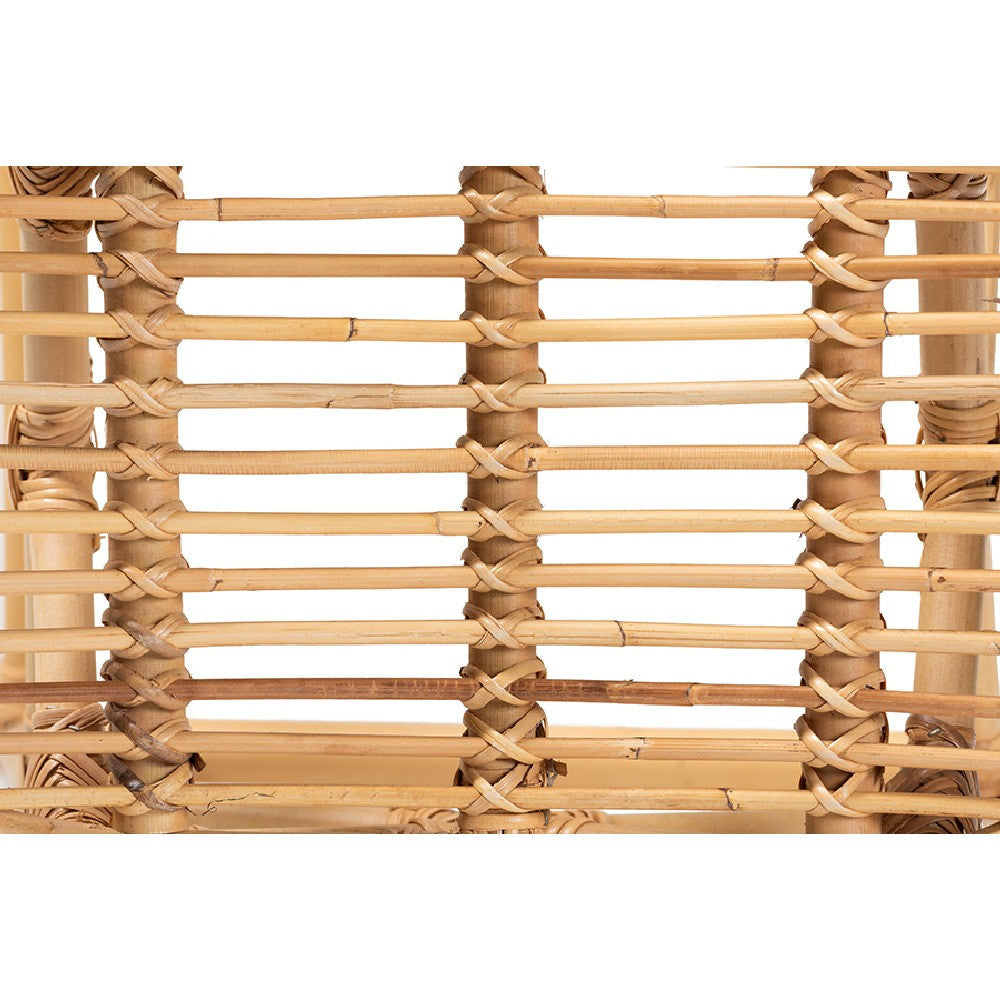 bali & pari Elgon Modern Bohemian Natural Brown Rattan Counter Stool WHI-Elgon-Rattan-CS