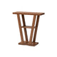 Baxton Studio Boone Modern and Contemporary Walnut Brown Finished Wood Console Table WHI-FP-01-Walnut-Console