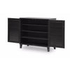 Baxton Studio Coolidge Espresso Shoe-Storage Cabinet