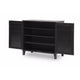 Baxton Studio Coolidge Espresso Shoe-Storage Cabinet