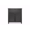 Baxton Studio Calvin Espresso Shoe-Storage Cabinet WHI-FP-02LV-Espresso