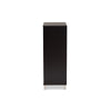 Baxton Studio Ernest Modern and Contemporary Dark Brown Finished Wood 2-Door Shoe Storage Cabinet WHI-FP-11027-Espresso-Shoe-Cabinet