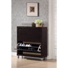 Baxton Studio Simms Dark Brown Modern Shoe Cabinet