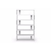 Baxton Studio Barnes White Six-Shelf Modern Bookcase