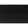 Baxton Studio Flora Mid-Century Modern Black Finished Wood Dining Table WHI-Flora-Black-DT
