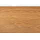 Baxton Studio Flora Mid-Century Modern Natural Oak Finished Wood Dining Table