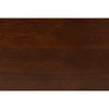 Baxton Studio Flora Mid-Century Modern Walnut Brown Finished Wood Dining Table WHI-Flora-Walnut-Crown-Cut-Veneer-DT