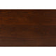 Baxton Studio Flora Mid-Century Modern Walnut Brown Finished Wood Dining Table WHI-Flora-Walnut-Crown-Cut-Veneer-DT
