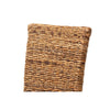 bali & pari Trianna Rustic Transitional Natural Seagrass and Brown Finished Wood Dining Chair WHI-Florence-Highback-Natural-DC