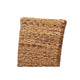 bali & pari Trianna Rustic Transitional Natural Seagrass and Brown Finished Wood Dining Chair WHI-Florence-Highback-Natural-DC