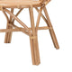 bali & pari Eliava Modern Bohemian Natural Rattan Flower Accent Chair WHI-Flower-Natural-AC