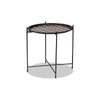 Baxton Studio Ivana Modern and Contemporary Black Finished Metal Plant Stand WHI-H01-102573-Metal-Plant-Stand