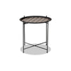 Baxton Studio Ivana Modern and Contemporary Black Finished Metal Plant Stand WHI-H01-102573-Metal-Plant-Stand