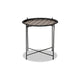Baxton Studio Ivana Modern and Contemporary Black Finished Metal Plant Stand WHI-H01-102573-Metal-Plant-Stand