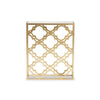 Baxton Studio Calanthe Modern and Contemporary Gold Finished Metal Console Table with Marble Tabletop WHI-H01-93949-Metal-Marble-Console