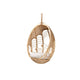 bali & pari Umika Modern Bohemian Natural Brown Rattan Hanging Chair WHI-HC001-Rattan-Hanging-Chair