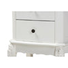 Baxton Studio Sophia Classic and Traditional French White Finished Wood 2-Drawer End Table WHI-HL7A-A110-2-DW-ET