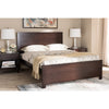 Baxton Studio Catalina Modern Classic Mission Style Dark Brown-Finished Wood Full Platform Bed
