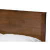 Baxton Studio Catalina Modern Classic Mission Style Brown-Finished Wood Full Platform Bed