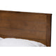 Baxton Studio Catalina Modern Classic Mission Style Brown-Finished Wood Full Platform Bed
