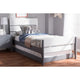 Baxton Studio Nereida Modern Classic Mission Style White and Grey-Finished Wood Twin Platform Bed WHI-HT1703-White-Grey-Twin-TRDL