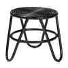bali & pari Pertessa Modern Bohemian Black Finished Rattan End Table WHI-Harper-Black-Rattan-ET