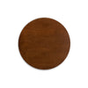 Baxton Studio Alana Mid-Century Modern Transitional Walnut Brown Finished Round Wood Dining Table WHI-Hexa-Walnut-Round-DT