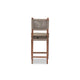 bali & pari Heyna Mid-Century Transitional Grey Woven Rope Mahogany Counter Stool WHI-Heyna-Grey-Natural-CS