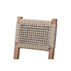 bali & pari Heyna Mid-Century Transitional Grey Woven Rope Mahogany Counter Stool WHI-Heyna-Grey-Natural-CS