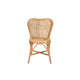 bali & pari Irene Modern Bohemian Natural Rattan Dining Chair WHI-Irene-Rattan-DC