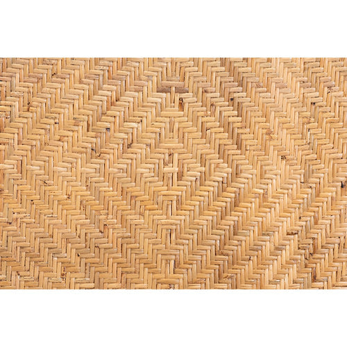 bali & pari Irene Modern Bohemian Natural Rattan Dining Chair