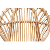 bali & pari Iris Modern Bohemian Natural Brown Rattan Dining Chair WHI-Iris-Rattan-DC