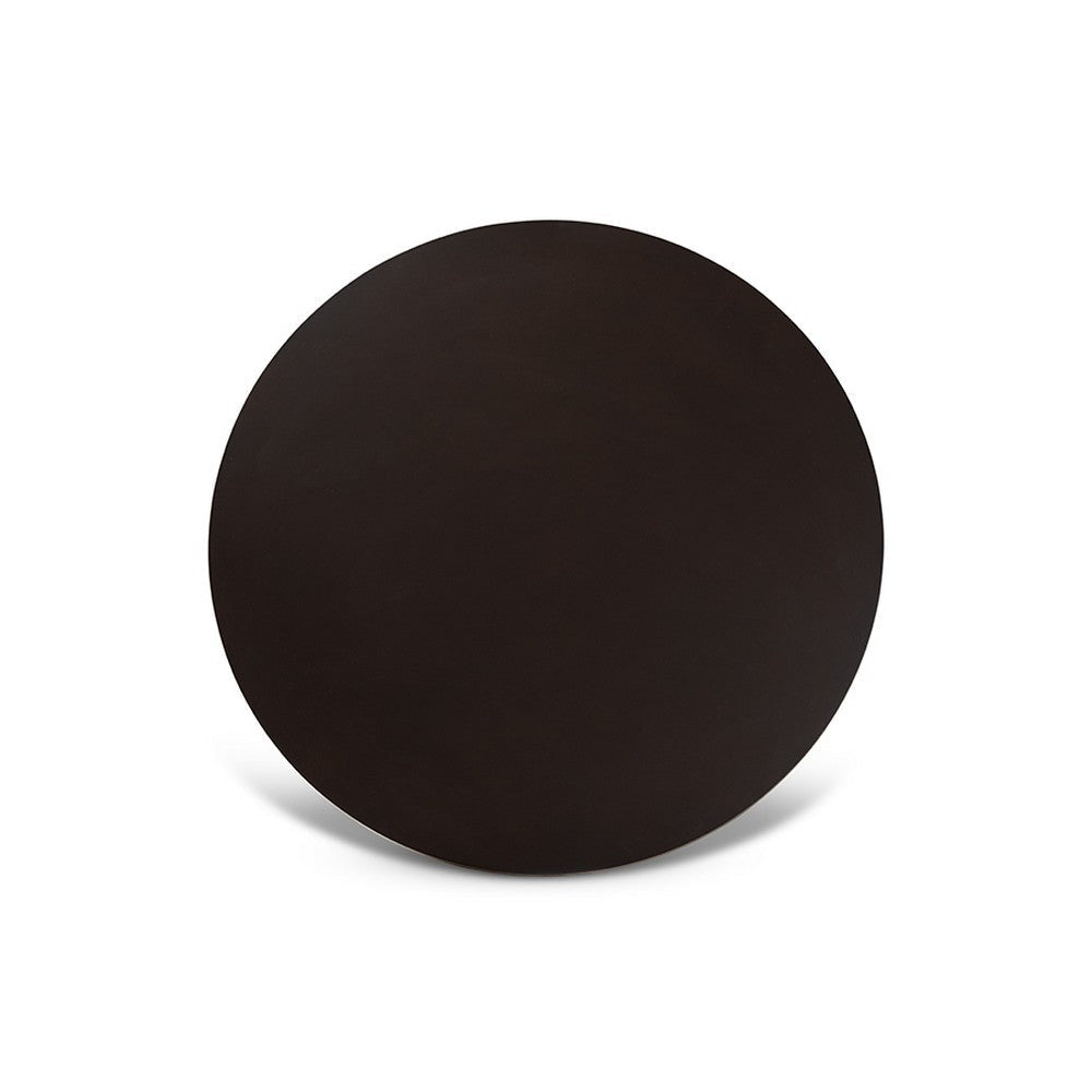 Baxton Studio Irma Modern and Contemporary Dark Brown Faux Leather Upholstered and Dark Brown Finished Wood 5-Piece Dining Set