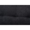 Baxton Studio Allister Mid-Century Modern Dark Grey Fabric Upholstered Sofa